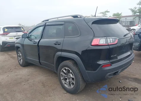 2020 Jeep Cherokee Trailhawk 4X4 из США, поврежденный, VIN 1C4PJMBX0LD591845